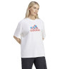 adidas Flower Pack Badge of Sport Women's White IT1421 sportiniai marškinėliai (203045)
